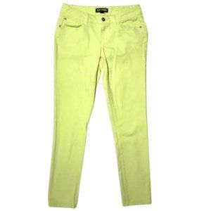 XXI Premium Denim Light Yellow Denim Skinny Jeans